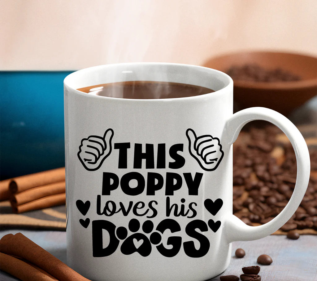 Loves His Dogs SVG Bundle, Cliparts for Cricut / Silhouette