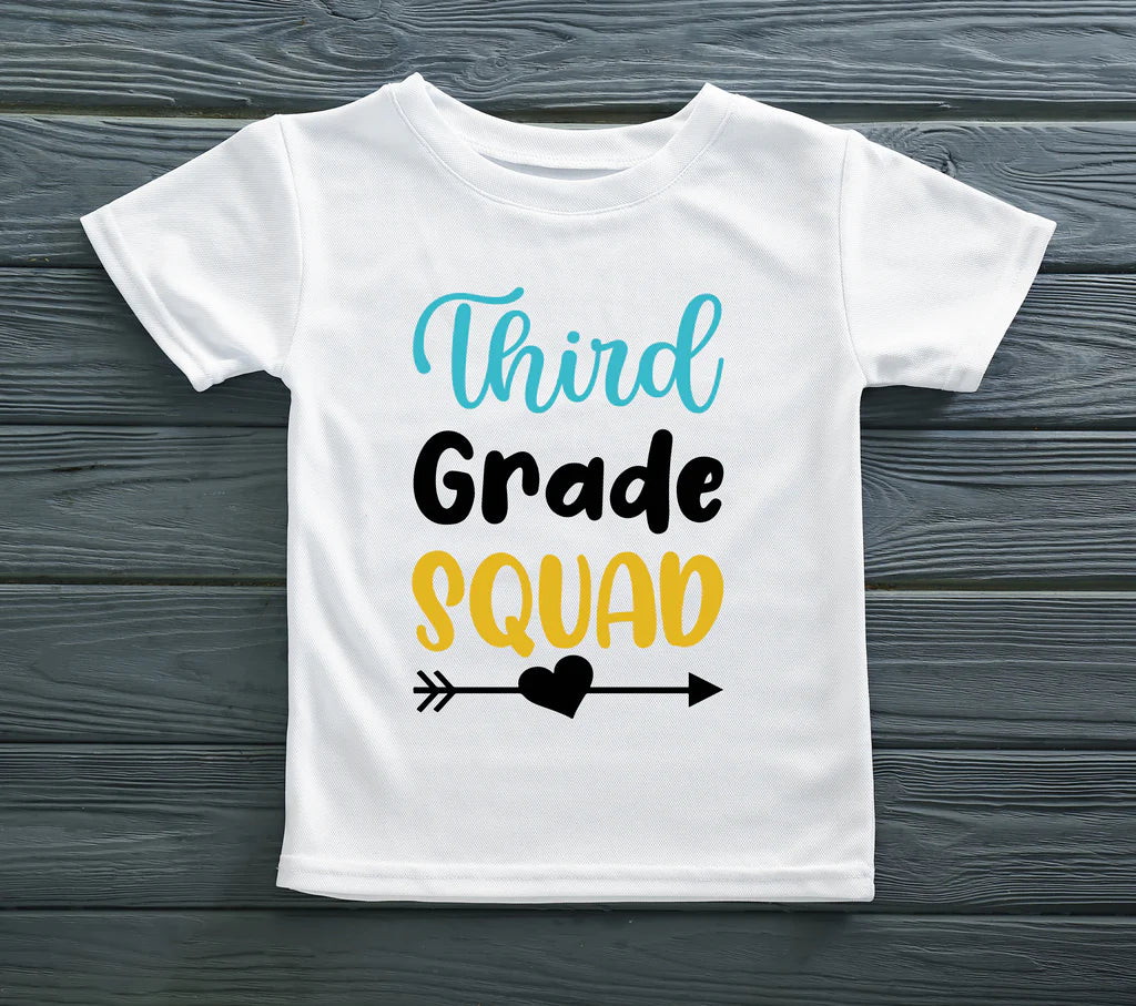 Squad Back to School SVG Bundle, Cliparts for Cricut / Silhouette