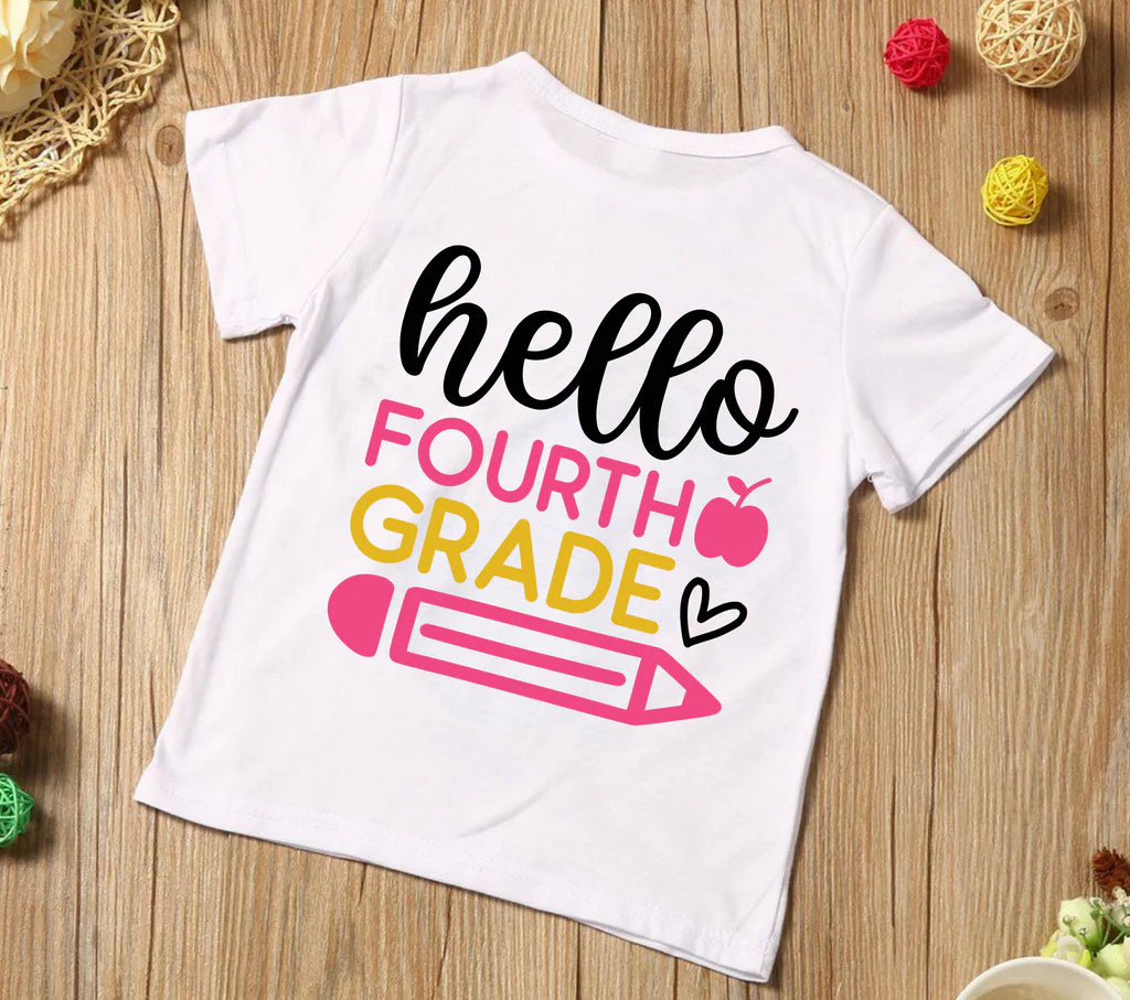 Hello Back to School SVG Bundle, Cliparts for Cricut / Silhouette