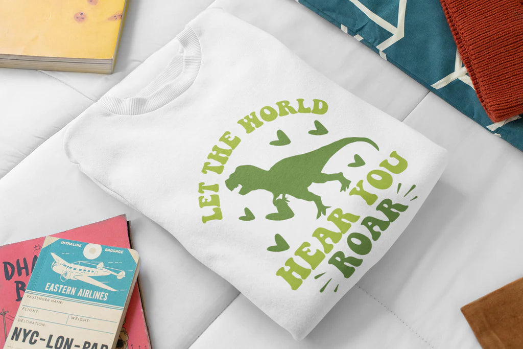 Retro Dinosaur SVG Bundle, Cliparts for Cricut / Silhouette